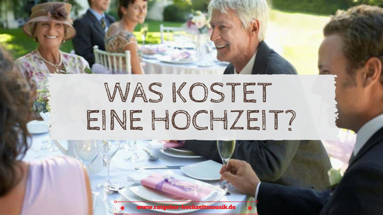 Was kostet eine Hochzeit